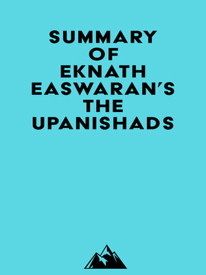 cover image of Summary of Eknath Easwaran's the Upanishads